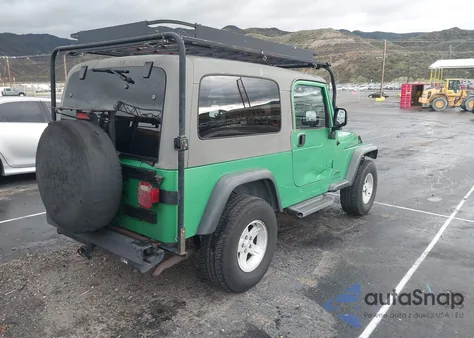 2004 Jeep Wrangler Unlimited из США, поврежденный, VIN 1J4FA49S24P759775